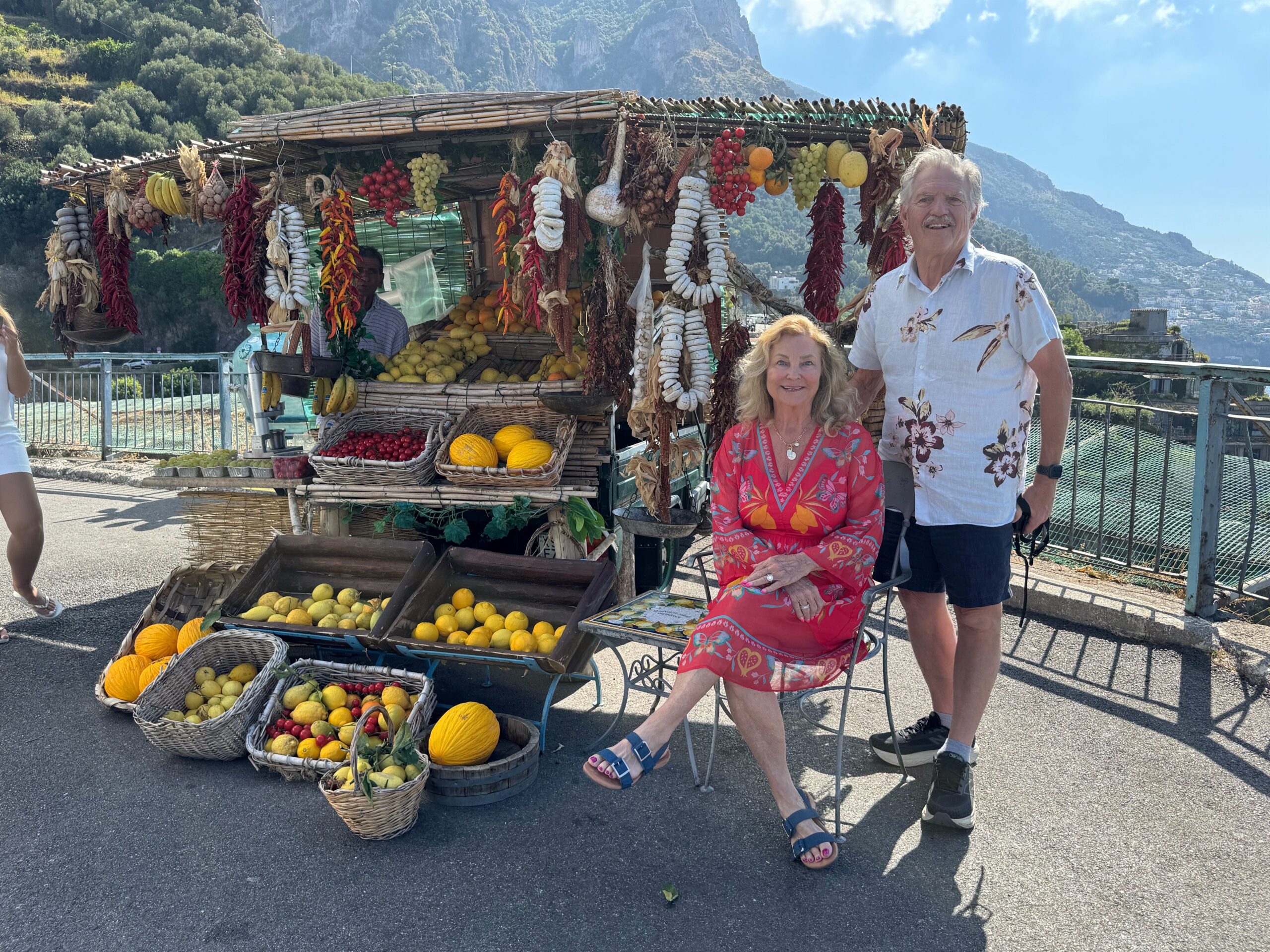 Amalfi Coast Susan and David