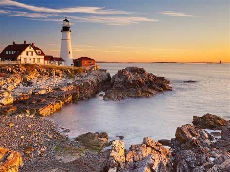 Lighthouse in Maine